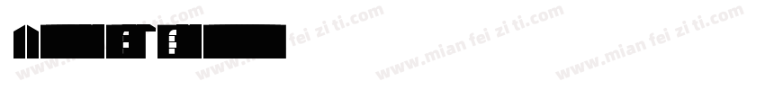 AlibapuHuiTi Heavy字体转换
